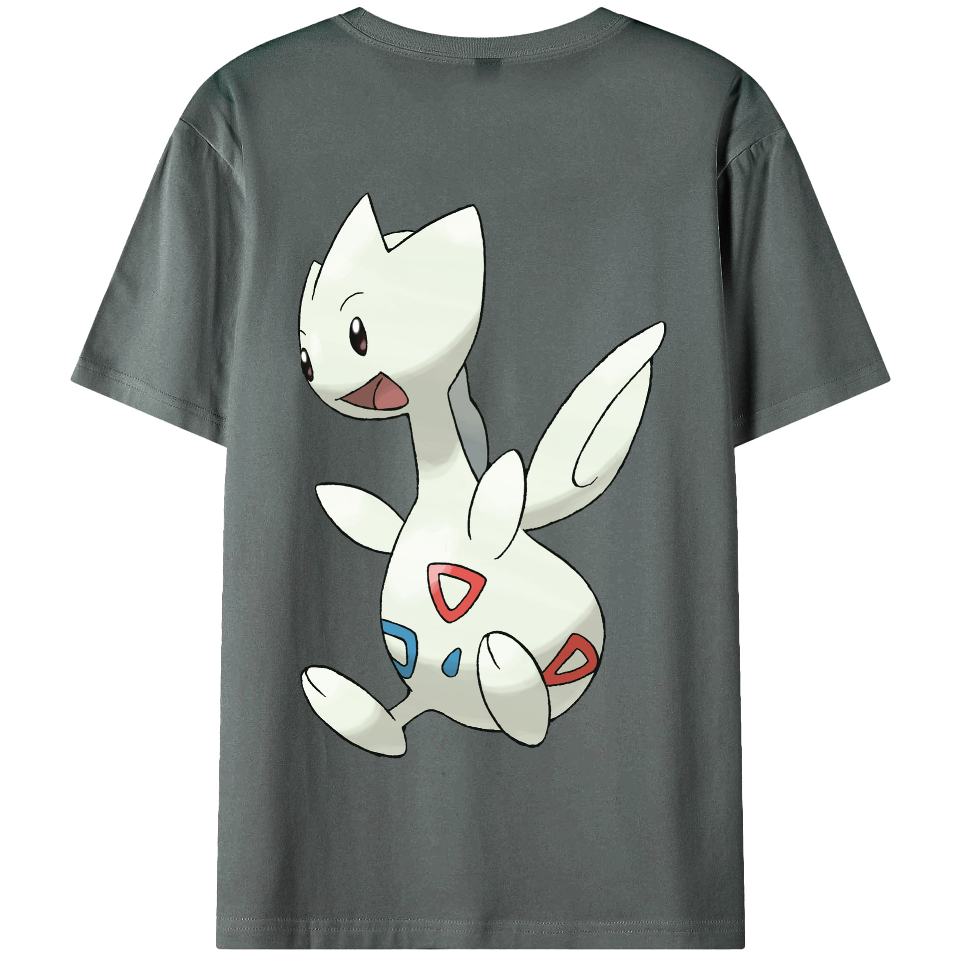 （画像用） ポケットモンスター Pokémon 綿100％半袖Tシャツ（背面プリント）